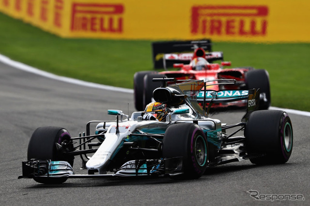 ルイス・ハミルトン(F1 ベルギーGP)