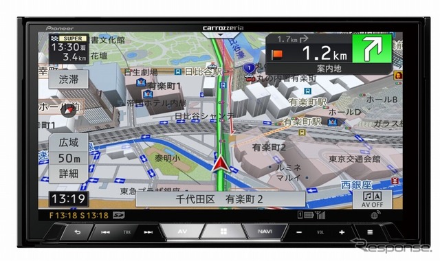 カロッツェリア サイバーナビ AVIC-CZ700 II
