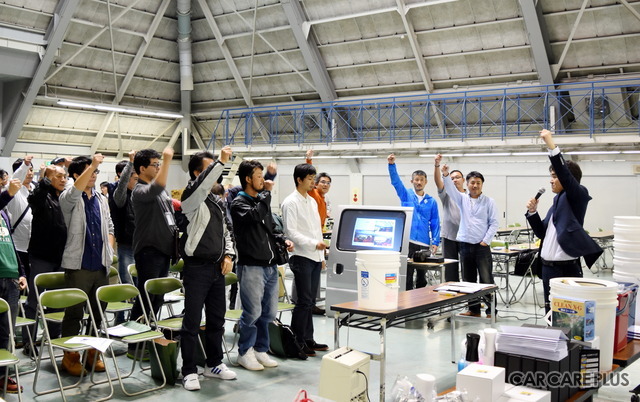 商材などがもらえるジャンケン大会も実施。こちらも好評の恒例行事だ