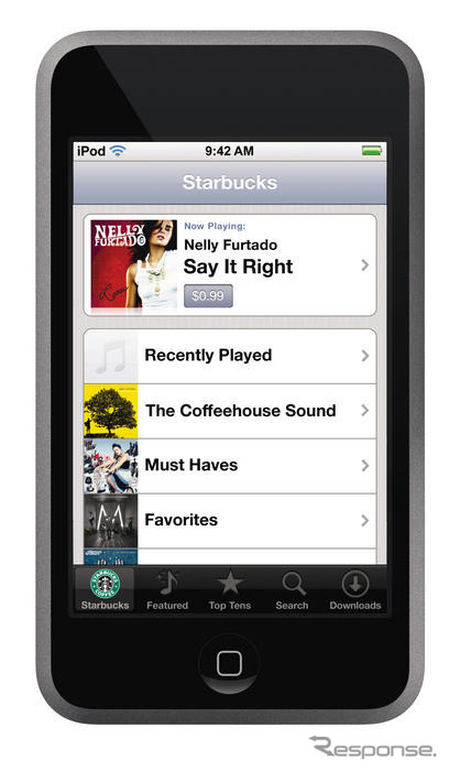 アップル、iPod touch を発表