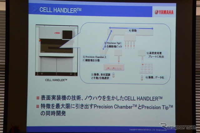 ヤマハ発動機セルハンドラ―発表会