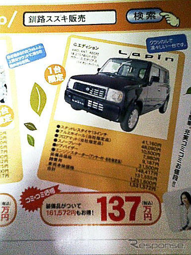【値引き情報】このプライスで軽自動車を購入できる!! 未使用車