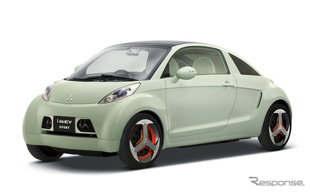 【東京モーターショー07】三菱 i MiEV SPORT 世界初公開…スポーティ電気自動車