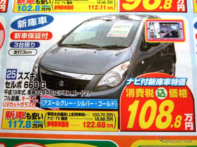 【値引き情報】このプライスで軽自動車を購入できる!! 未使用車 続