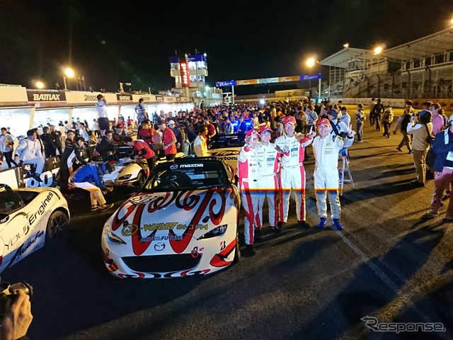 優勝はピストン西沢氏率いる813号車!(第28回メディア対抗ロードスター4時間耐久レース)