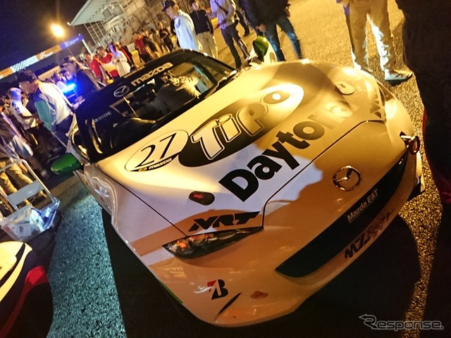 2位のTipo/Daytonaチームもいつも上位で戦う強豪チーム。今回も2位でフィニッシュ。