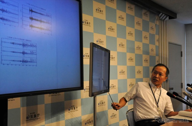 気象庁　松森敏幸地震津波監視課長　北朝鮮付近を震源とする地震について解説する