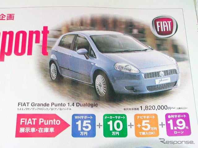 【明日の値引き情報】名古屋嬢かイタリア娘か コンパクトカー