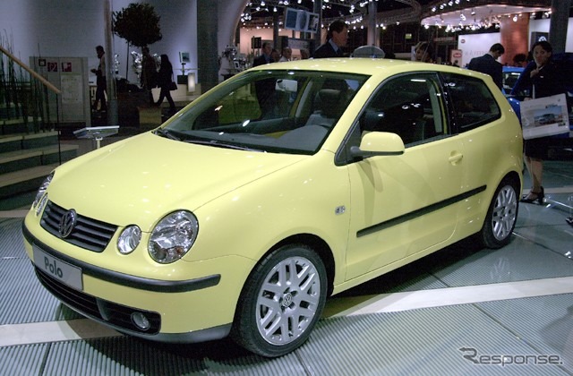 【フランクフルトショー2001速報】初代ゴルフのサイズ、フルモデルチェンジVW『ポロ』