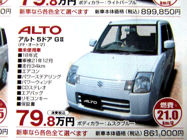 【明日の値引き情報】eKワゴン が18万円OFF 軽自動車