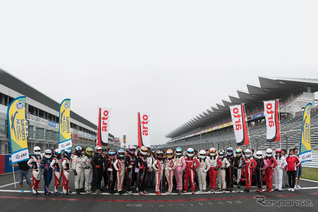 6月に富士スピードウェイで開催されたL1レースの模様。