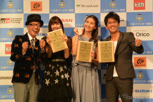 日本ベスト・カー・フレンド賞2017 授賞式