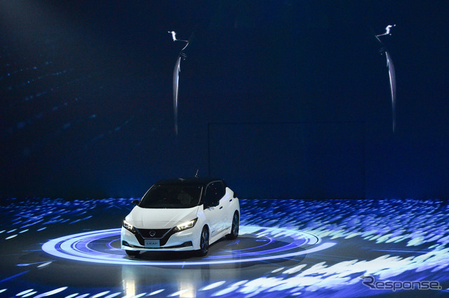 日産リーフ新型、日本発表会