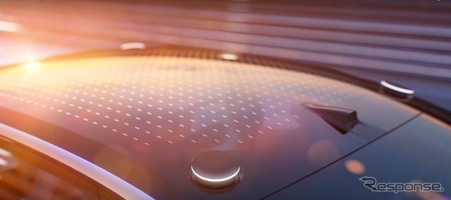 VW I.D. CROZZの進化版のルーフからポップアップするLiDAR