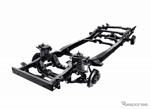 トヨタ ハイラックス 高剛性フレーム構造&サスペンション