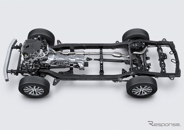トヨタ ランドクルーザー プラド 直4 2.8L 1GD-FTV(ディーゼルエンジン)&シャシー