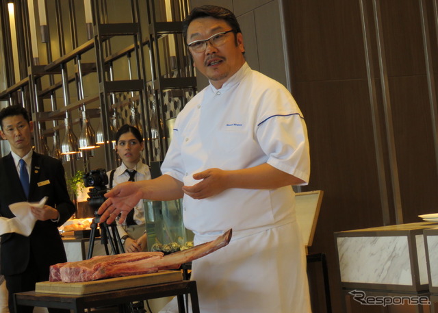 総料理長を務める水口雅司さん。