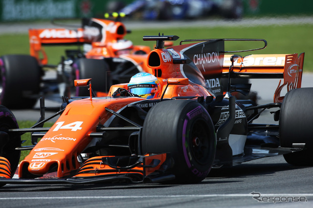 今季のF1を戦っている「マクラーレンMCL32・ホンダ」。
