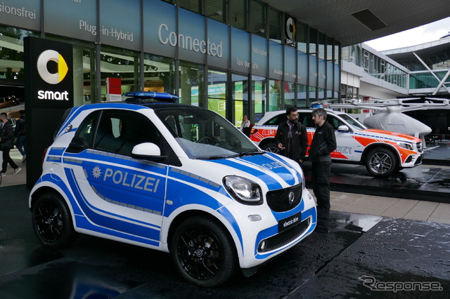 警察車両コンセプトモデル&レスキュー車両