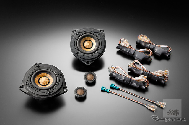 ソニックプラス BMW 3/4シリーズ、2シリーズ アクティブツアラー専用モデル「SP-F30iF」(トップグレードモデル、フロント専用)