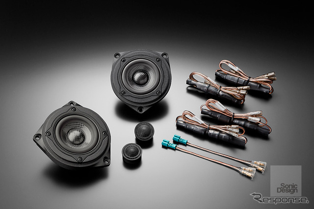 ソニックプラス BMW 3/4シリーズ、2シリーズ アクティブツアラー専用モデル「SP-F30iM」(ハイグレードモデル、フロント専用)