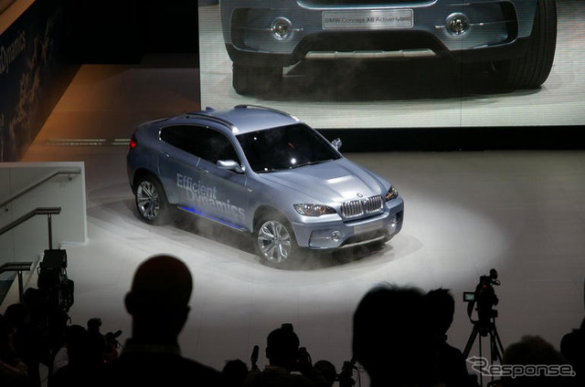 【フランクフルトモーターショー07】BMW X6…スポーツ アクティビティ クーペ