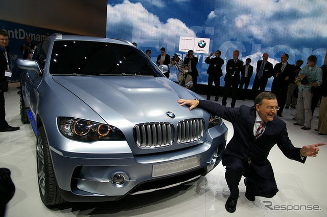 【フランクフルトモーターショー07】BMW X6…スポーツ アクティビティ クーペ