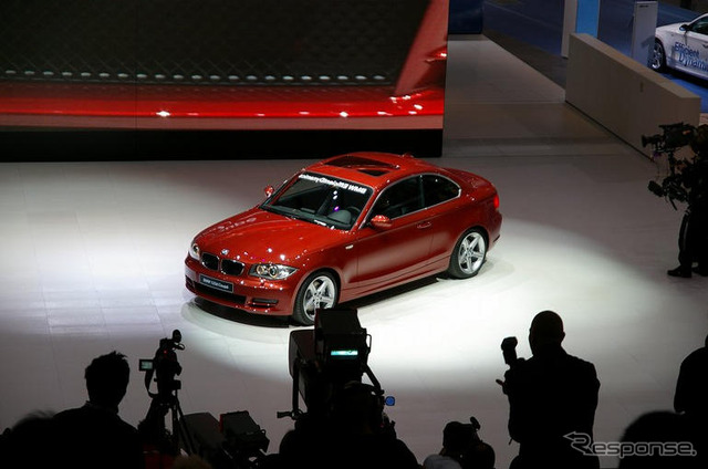 【フランクフルトモーターショー07】BMW、1シリーズクーペ 123d を世界初披露