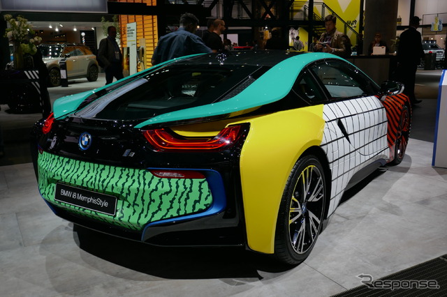 BMW i8 メンフィス・スタイル(フランクフルトモーターショー2017)