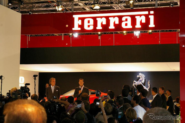 【フランクフルトモーターショー07】フェラーリ F430 スクーデリア、シューマッハが発表
