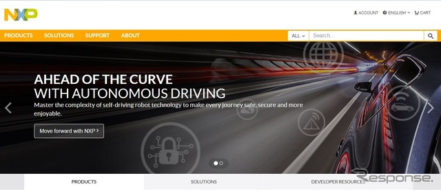 NXPセミコンダクターズの公式サイト