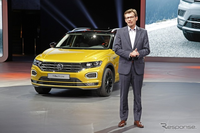 フォルクスワーゲン T-Roc Rライン(フランクフルトモーターショー2017)