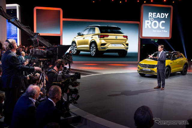 フォルクスワーゲン T-Roc Rライン(フランクフルトモーターショー2017)