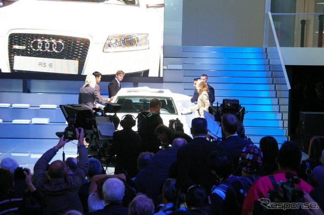 【フランクフルトモーターショー07】アウディ RS6 アバント…V10ツインターボ