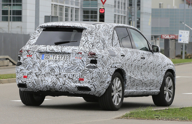 メルセデスベンツ GLE 次期型 スクープ写真