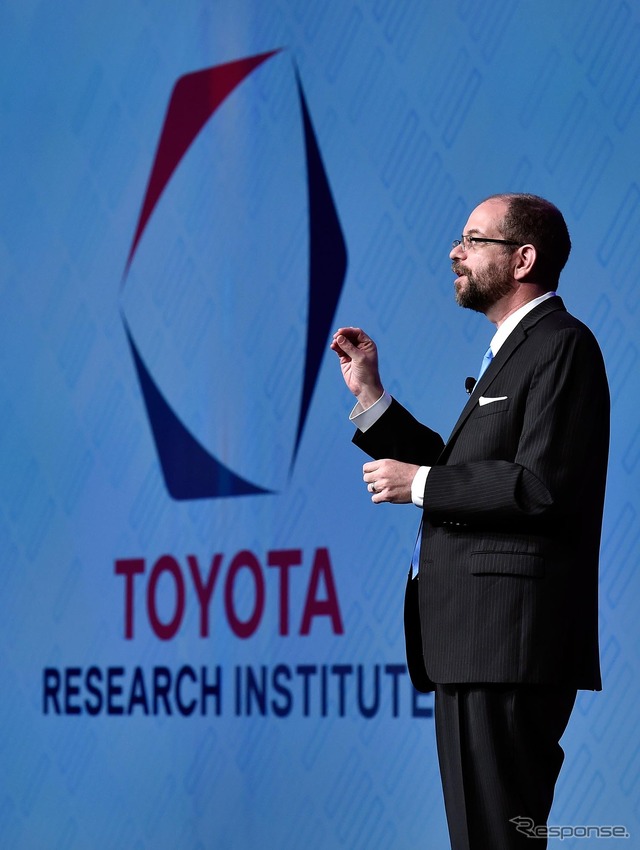 「TOYOTA RESEARCH INSTITUTE, INC.(TRI)」CEOのギル・プラット博士(CES 2016)