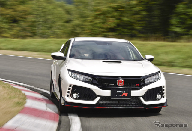 ホンダ シビックタイプR(ホンダ鷹栖プルービンググランド試乗)