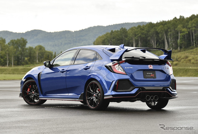 ホンダ シビックタイプR(ホンダ鷹栖プルービンググランド試乗)