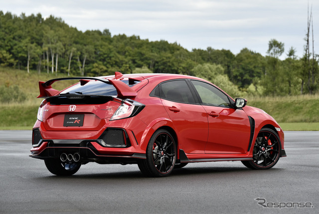 ホンダ シビックタイプR(ホンダ鷹栖プルービンググランド試乗)