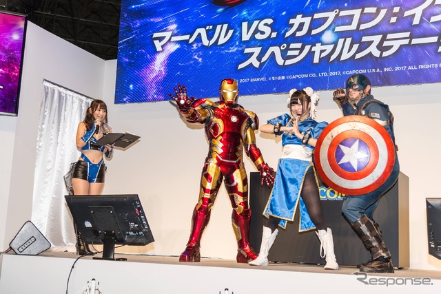 【東京ゲームショウ2017】今年のTGSの開幕とともに待望の発売開始!!『マーベル VS. カプコン:インフィニット』の完成披露会開催される。