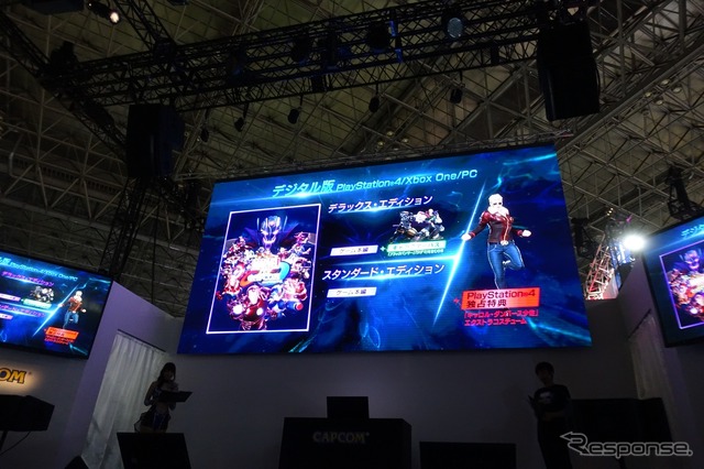 【東京ゲームショウ2017】今年のTGSの開幕とともに待望の発売開始!!『マーベル VS. カプコン:インフィニット』の完成披露会開催される。