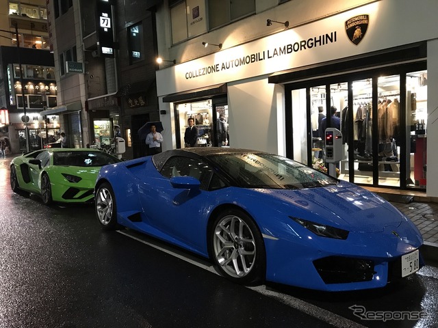 COLLEZIONE AUTOMOBILI LAMBORGHINI GINZA