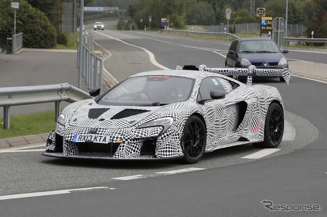 マクラーレン Hyper-GT 開発テスト車両 スクープ写真