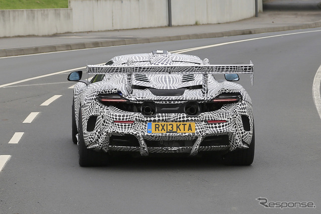 マクラーレン Hyper-GT 開発テスト車両 スクープ写真