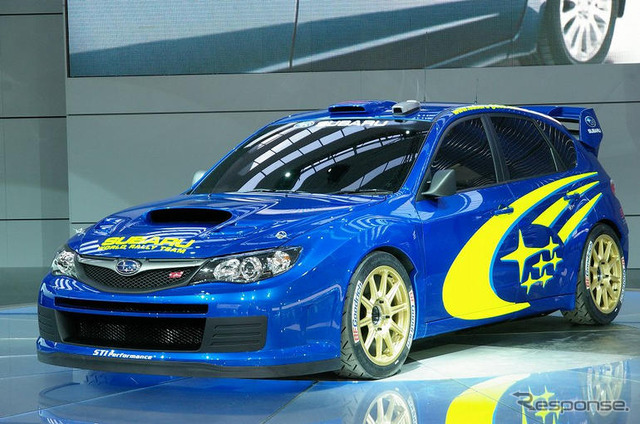 【フランクフルトモーターショー07】スバル インプレッサ WRC 360度写真蔵