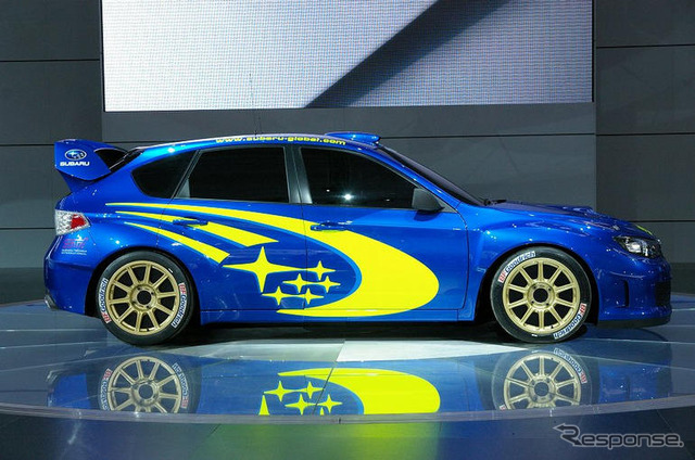 【フランクフルトモーターショー07】スバル インプレッサ WRC 360度写真蔵