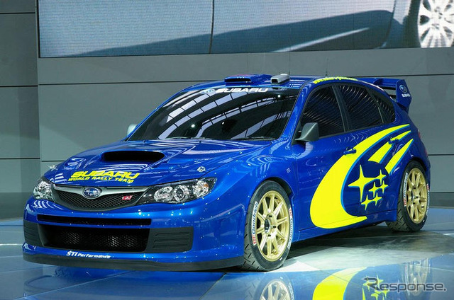 【フランクフルトモーターショー07】スバル インプレッサ WRC 360度写真蔵
