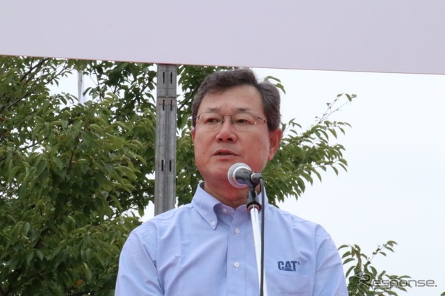 キャタピラージャパン代表執行役員 前畑秀和氏