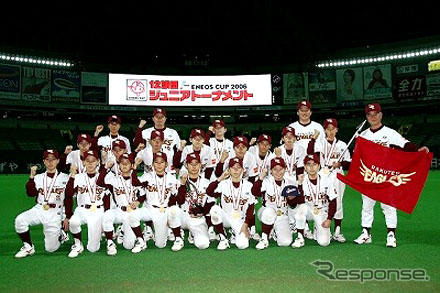 新日本石油、プロ野球12球団ジュニアトーナメント大会に協賛