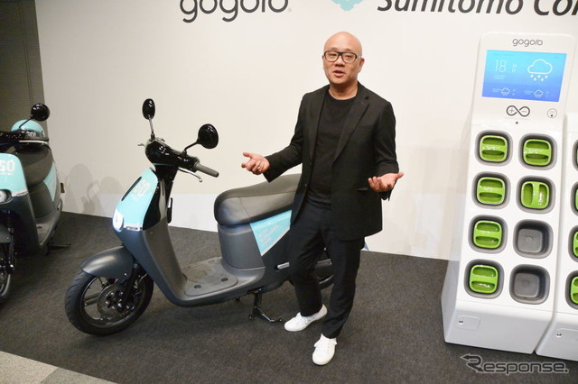 gogoro ホレイス・ルーク CEO